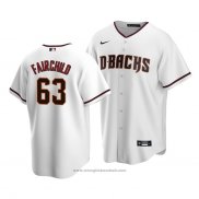 Maglia Baseball Uomo Arizona Diamondbacks Stuart Fairchild Replica Bianco