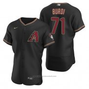 Maglia Baseball Uomo Arizona Diamondbacks Zack Burdi Autentico Alternato Nero