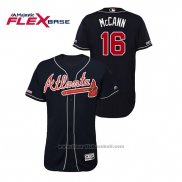 Maglia Baseball Uomo Atlanta Braves Brian Mccann Autentico Flex Base Blu