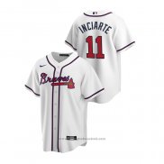 Maglia Baseball Uomo Atlanta Braves Ender Inciarte 2020 Replica Home Bianco