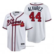 Maglia Baseball Uomo Atlanta Braves Yordan Alvarez Hispanic Heritage Autentico Bianco