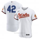 Maglia Baseball Uomo Baltimore Orioles Jackie Robinson Autentico Bianco