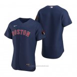 Maglia Baseball Uomo Boston Red Sox Autentico Blu