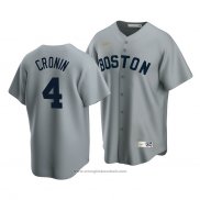 Maglia Baseball Uomo Boston Red Sox Joe Cronin Cooperstown Collection Road Grigio