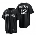Maglia Baseball Uomo Boston Red Sox Marwin Gonzalez Replica 2021 Nero