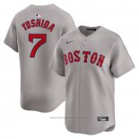 Maglia Baseball Uomo Boston Red Sox Masataka Yoshida Away Limited Grigio