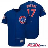 Maglia Baseball Uomo Chicago Cubs 17 Kris Bryant Autentico Collection Flex Base