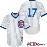 Maglia Baseball Uomo Chicago Cubs 17 Kris Bryant Flex Base Autentico Collection