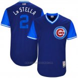 Maglia Baseball Uomo Chicago Cubs 2017 Little League World Series 2 Tommy La Stella