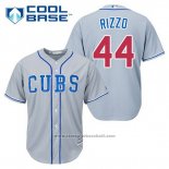 Maglia Baseball Uomo Chicago Cubs 44 Anthony Rizzo Grigio Alternato Cool Base