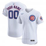 Maglia Baseball Uomo Chicago Cubs Home Elite Personalizzate Bianco