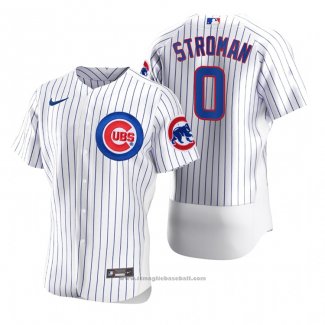 Maglia Baseball Uomo Chicago Cubs Marcus Stroman Autentico Home Bianco