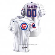 Maglia Baseball Uomo Chicago Cubs Personalizzate Autentico Nike Bianco