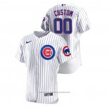 Maglia Baseball Uomo Chicago Cubs Personalizzate Authentic Bianco