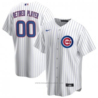 Maglia Baseball Uomo Chicago Cubs Primera Pick-A-player Retired Roster Replica Bianco