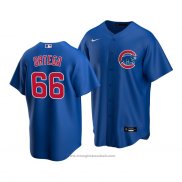 Maglia Baseball Uomo Chicago Cubs Rafael Ortega Replica Blu