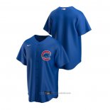 Maglia Baseball Uomo Chicago Cubs Replica Alternato Blu