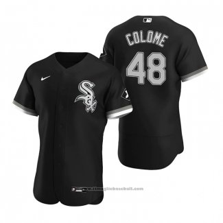 Maglia Baseball Uomo Chicago White Sox Alex Colome Autentico 2020 Alternato Nero