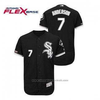 Maglia Baseball Uomo Chicago White Sox Tim Anderson Flex Base Nero