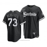 Maglia Baseball Uomo Chicago White Sox Yermin Mercedes 2021 City Connect Replica Nero