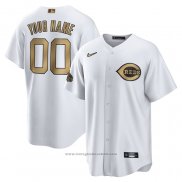 Maglia Baseball Uomo Cincinnati Reds Personalizzate 2022 All Star Replica Bianco