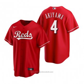 Maglia Baseball Uomo Cincinnati Reds Shogo Akiyama Replica Rosso