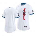 Maglia Baseball Uomo Colorado Rockies 2021 All Star Autentico Bianco