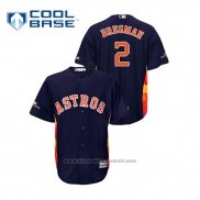 Maglia Baseball Uomo Houston Astros Alex Bregman Cool Base Blu