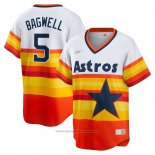 Maglia Baseball Uomo Houston Astros Jeff Bagwell Primera Cooperstown Collection Bianco