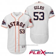 Maglia Baseball Uomo Houston Astros Ken Giles Bianco Flex Base