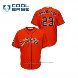 Maglia Baseball Uomo Houston Astros Michael Brantley 2019 Postseason Cool Base Arancione