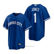 Maglia Baseball Uomo Kansas City Royals Jacoby Jones Alternato Replica Blu