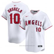 Maglia Baseball Uomo Los Angeles Angels Gio Urshela Home Limited Bianco