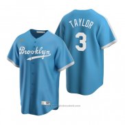 Maglia Baseball Uomo Los Angeles Dodgers Chris Taylor Cooperstown Collection Alternato Blu