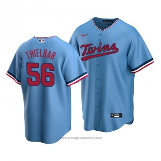 Maglia Baseball Uomo Minnesota Twins Caleb Thielbar Alternato Replica Blu