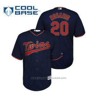 Maglia Baseball Uomo Minnesota Twins Eddie Rosario Cool Base Alternato Blu