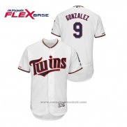 Maglia Baseball Uomo Minnesota Twins Marwin Gonzalez 150 Anniversario Flex Base Bianco