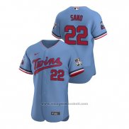 Maglia Baseball Uomo Minnesota Twins Miguel Sano Autentico 2020 Alternato Blu