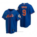 Maglia Baseball Uomo New York Mets Brandon Nimmo Alternato Blu