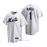 Maglia Baseball Uomo New York Mets Jeff Mcneil 1 Replica Home Bianco