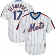 Maglia Baseball Uomo New York Mets Keith Hernandez Bianco Cooperstown Collection