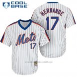 Maglia Baseball Uomo New York Mets Keith Hernandez Bianco Cooperstown Cool Base