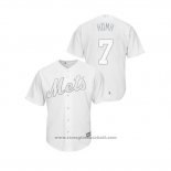 Maglia Baseball Uomo New York Mets Marcus Stroman 2019 Players Weekend Replica Bianco