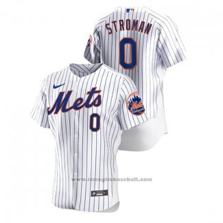Maglia Baseball Uomo New York Mets Marcus Stroman Autentico Bianco
