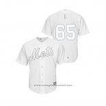 Maglia Baseball Uomo New York Mets Robert Gsellman 2019 Players Weekend Replica Bianco