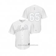 Maglia Baseball Uomo New York Mets Robert Gsellman 2019 Players Weekend Replica Bianco