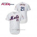 Maglia Baseball Uomo New York Mets Todd Frazier 150 Anniversario Autentico Flex Base Bianco