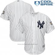 Maglia Baseball Uomo New York Yankees Bernie Williams Bianco Cool Base