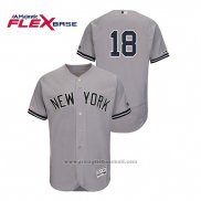 Maglia Baseball Uomo New York Yankees Didi Gregorius 150 Anniversario Flex Base Grigio