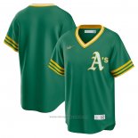 Maglia Baseball Uomo Oakland Athletics Road Cooperstown Collection Verde